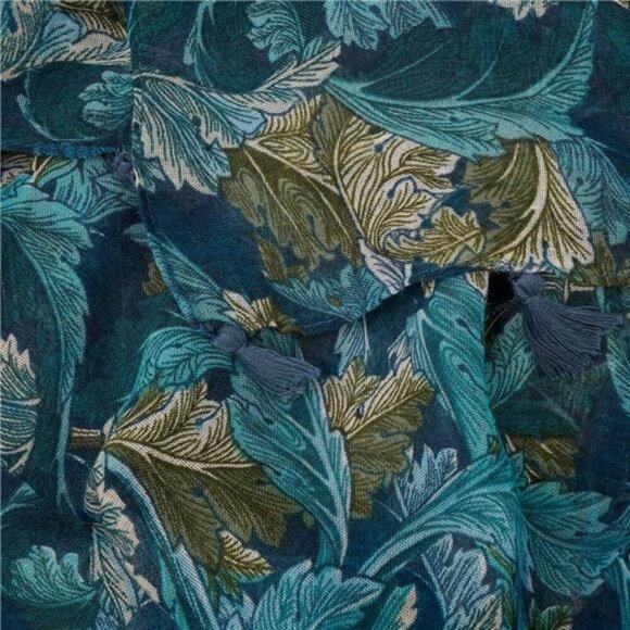 Large Boho Scarf for Women Lightweight Floral Printed Scarves Fall Winter - Picture 5 of 6